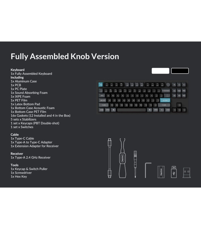 Keychron Q3 Ultra 8K Black Brown Switch (US)