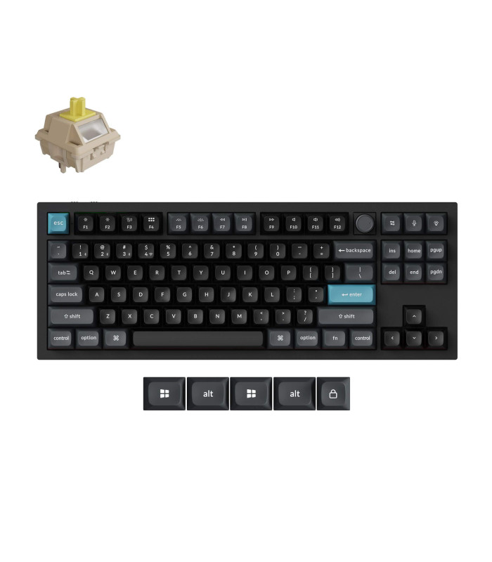 Keychron Q3 Ultra 8K Black Banana Switch (US)