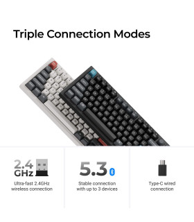 Keychron Q3 Ultra 8K Black Banana Switch (US)