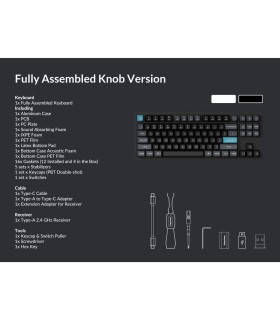 Keychron Q3 Ultra 8K Black Banana Switch (US)