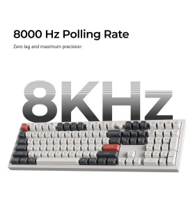 Keychron Q6 Ultra White QMK Brown Switch (US) Knob