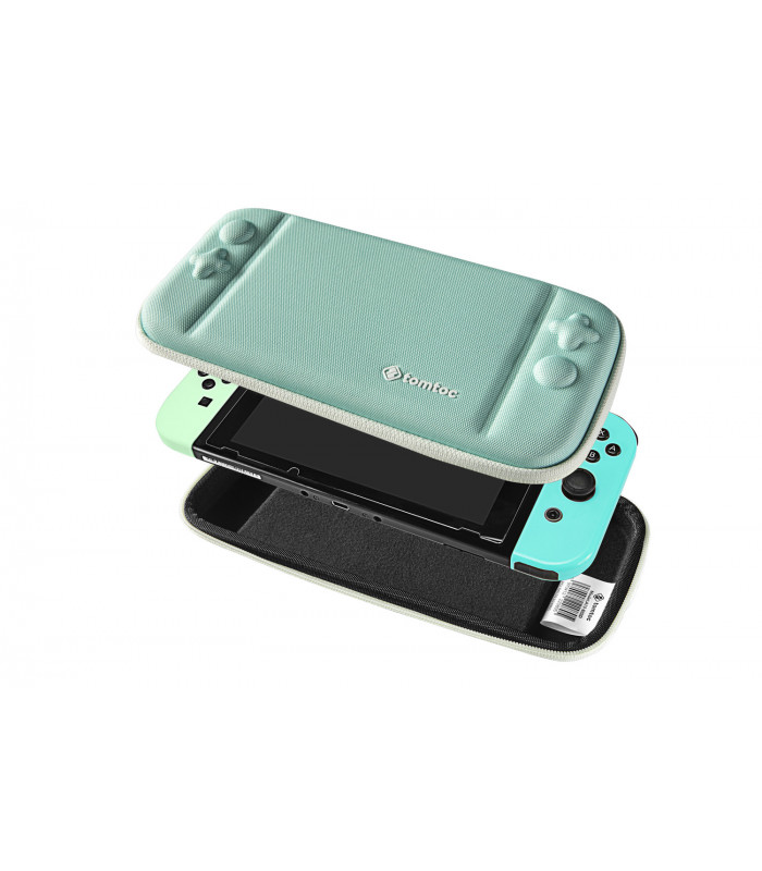 tomtoc Nintendo Switch Slim Case, Mint Green