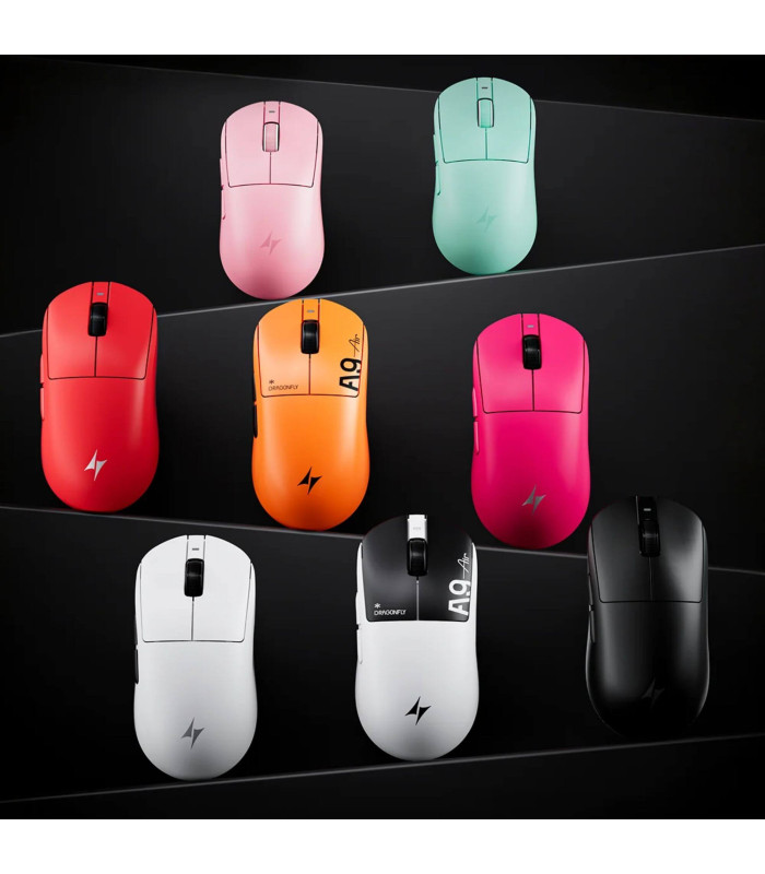 ATK Dragonfly A9 Air Lightweight Wireless Mouse Orange