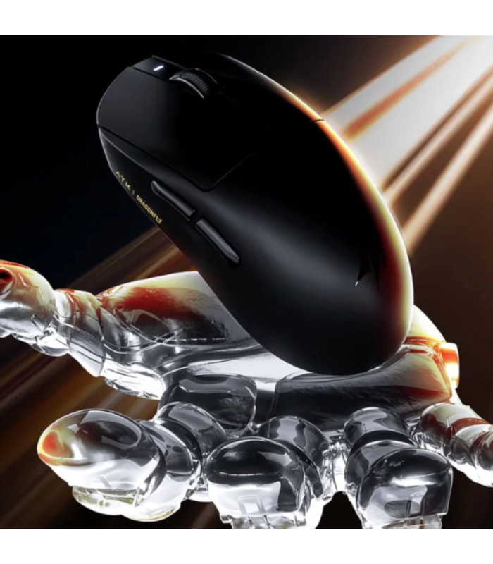 ATK Dragonfly A9 Plus V2 Lightweight Wireless Mouse Black