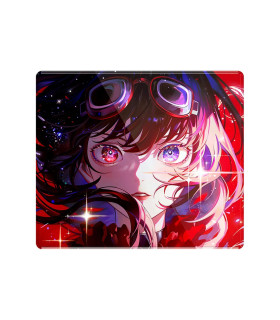 ATK Tempered Glass Mouse Pad-Red