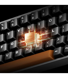 AKKO MOD68-HE Wireless Misty Black & Brown
