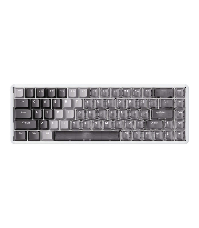 AKKO MOD68-HE Wireless Gradient Hybrid Black Transparent