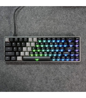 AKKO MOD68-HE Wireless Gradient Hybrid Black Transparent