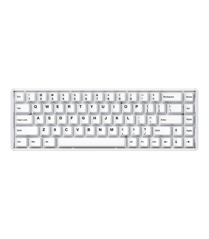 AKKO MOD68-HE Wired Misty White
