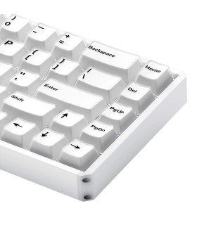 AKKO MOD68-HE Wired Misty White