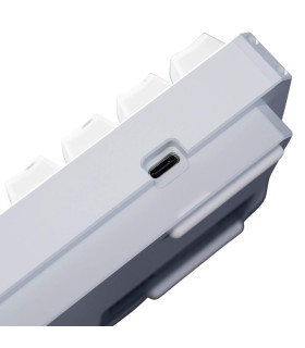 AKKO MOD68-HE Wired Misty White