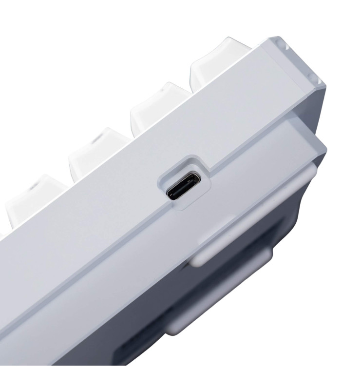 AKKO MOD68-HE Wired Misty White