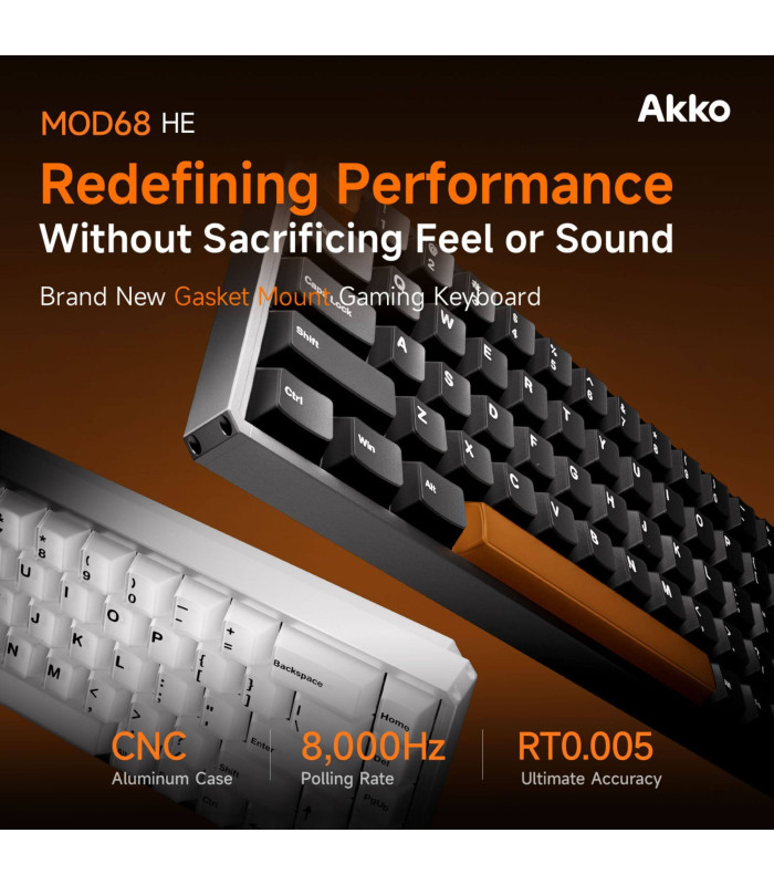 AKKO MOD68-HE Wired Gray - Spark