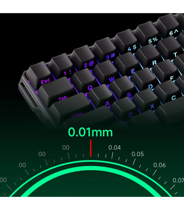 MONSGEEK FUN60 Pro-ST Wireless Black 16K version