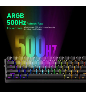 MONSGEEK FUN60 Pro-ST Wireless Black 16K version