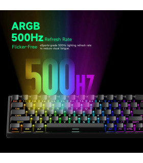 MONSGEEK FUN68 HE-ST Wired Black