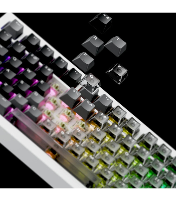 AKKO 5087 V3-HE Gradient Hybrid Black Transparent Wireless