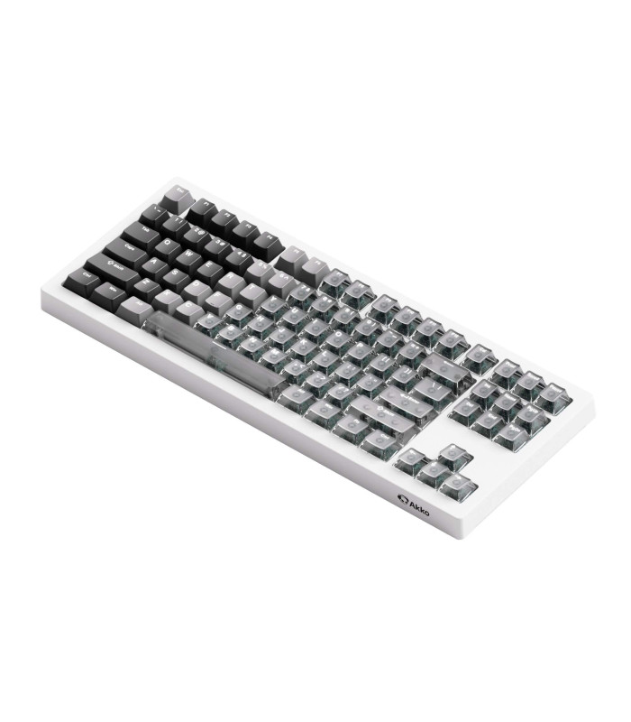 AKKO 5087 V3-HE Gradient Hybrid White Transparent Wireless