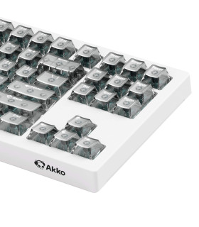 AKKO 5087 V3-HE Gradient Hybrid White Transparent Wireless