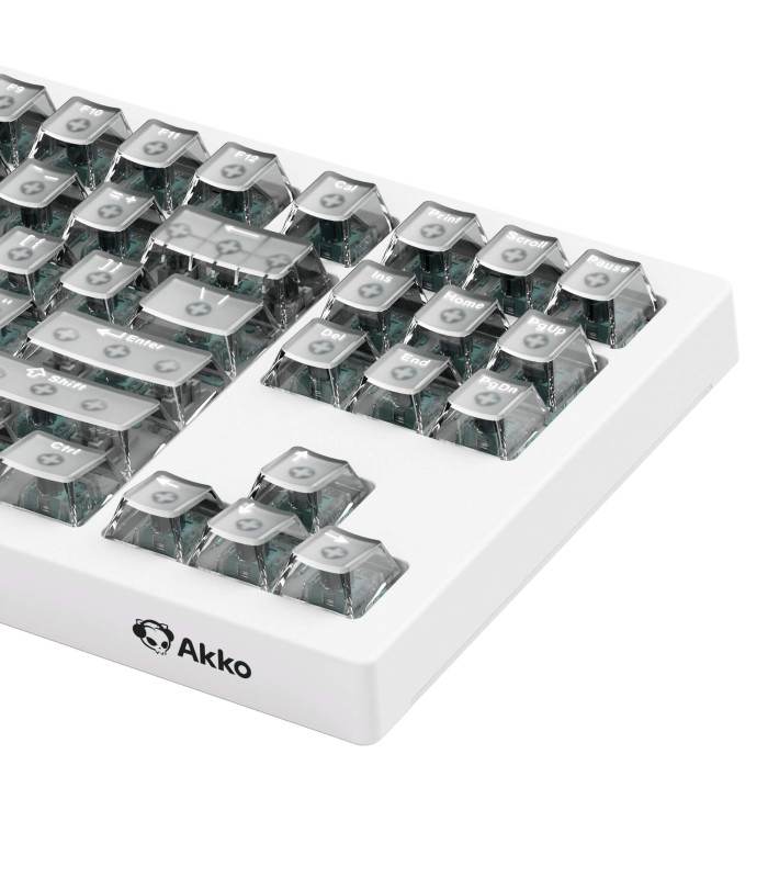 AKKO 5087 V3-HE Gradient Hybrid White Transparent Wireless