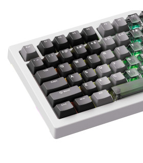 AKKO 5087 V3-HE Gradient Hybrid White Transparent Wireless