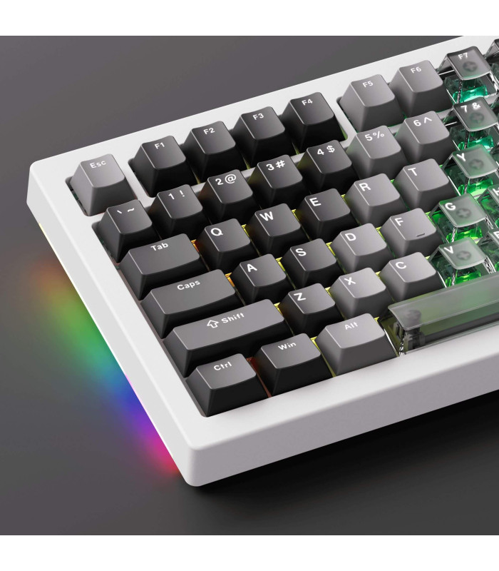 AKKO 5087 V3-HE Gradient Hybrid White Transparent Wireless