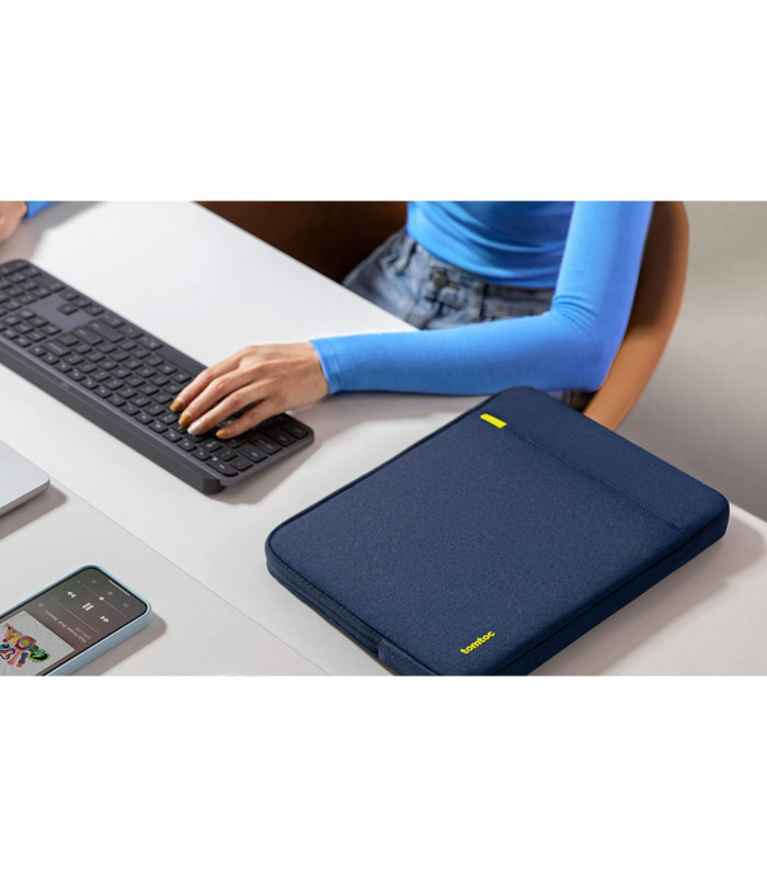 Defender-A13 (14") Laptop Sleeve, Navy Blue