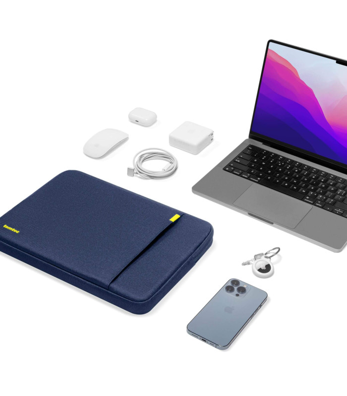 Defender-A13 (14") Laptop Sleeve, Navy Blue