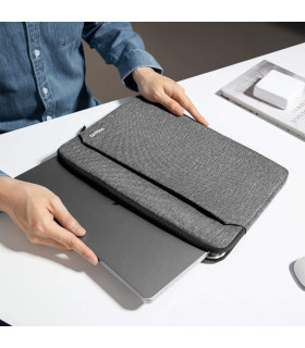 Light-A18  (13") Laptop Sleeve, Dark Grey