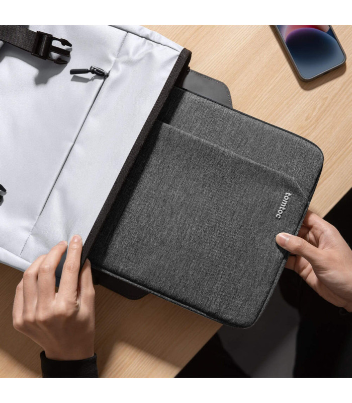 Light-A18  (13") Laptop Sleeve, Dark Grey