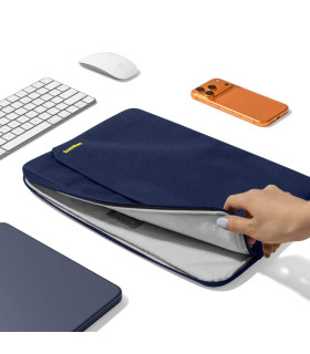 Light-A18  (13") Laptop Sleeve,  Navy Blue