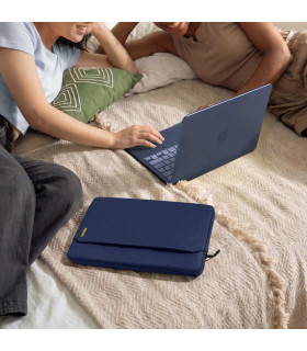 Light-A18  (13") Laptop Sleeve,  Navy Blue