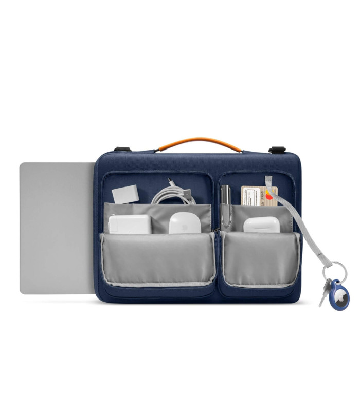 Defender-A42 (14") Shoulder Bag,  Navy Blue