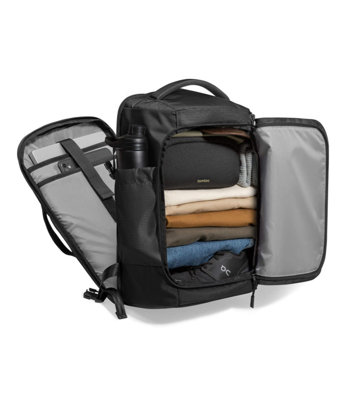 Navigator-T66 Liteway Travel Laptop Backpack 40L, Black