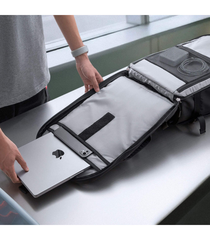 Navigator-T66 Liteway Travel Laptop Backpack 40L, Black