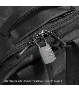 Navigator-T66 Liteway Travel Laptop Backpack 40L, Black