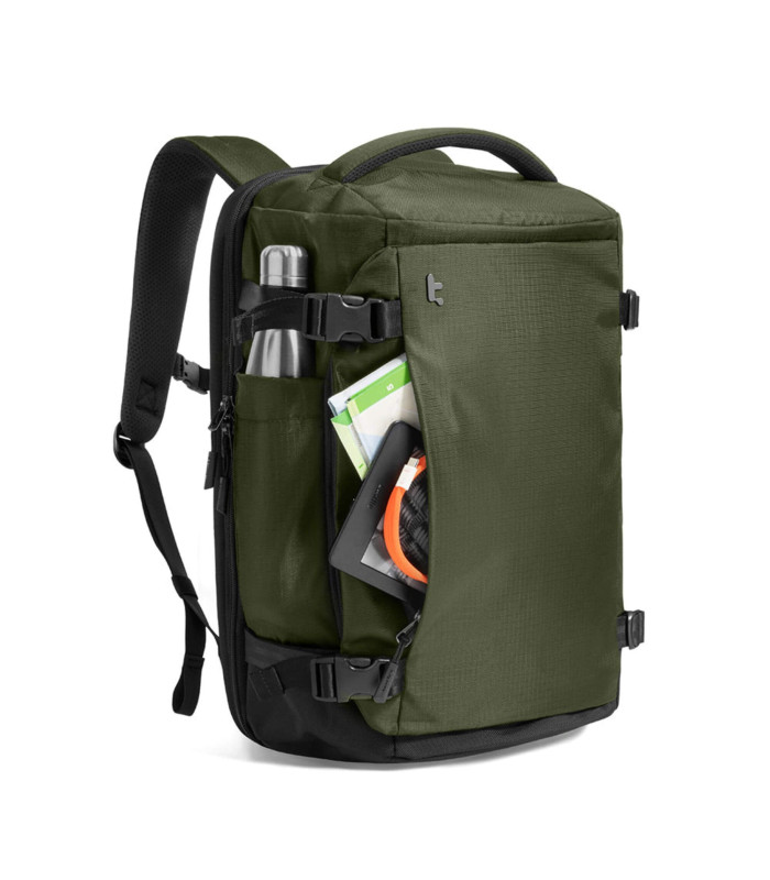 tomtoc Navigator-T66 Liteway Travel Laptop Backpack 28L, Green