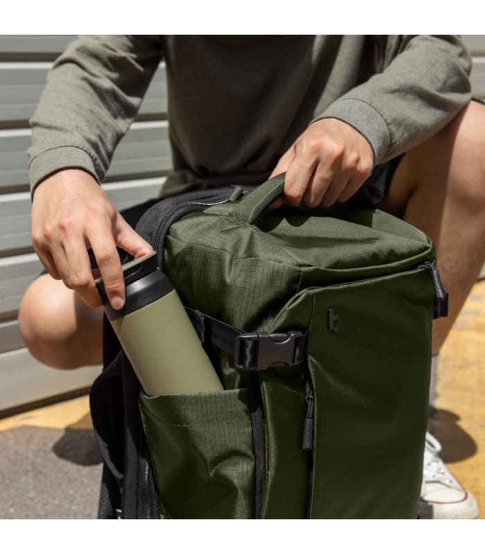 tomtoc Navigator-T66 Liteway Travel Laptop Backpack 28L, Green