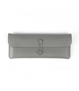 Keychron K3 Travel Pouch Saffiano Leather Grey