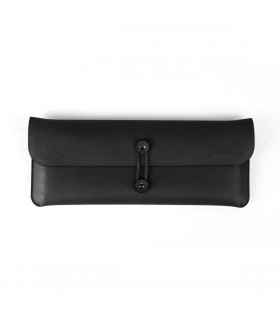 Keychron K3 Travel Pouch Saffiano Leather Black