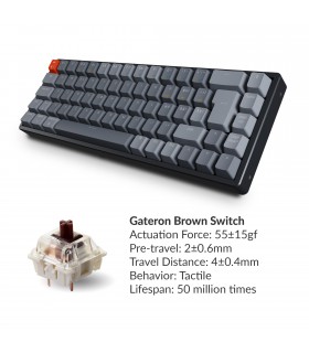 Keychron K6 Hot-Swap Brown Switch RGB (CH)