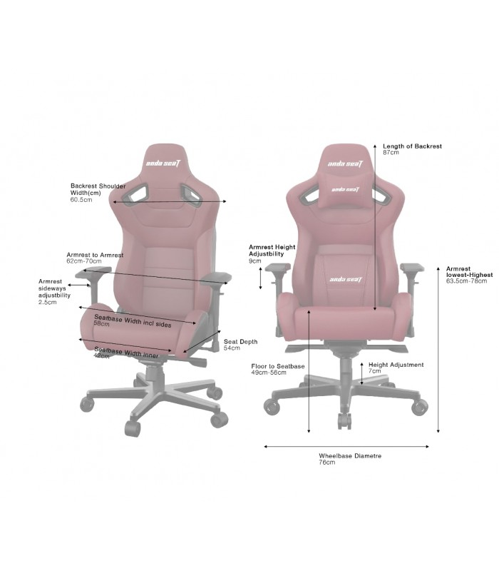 Anda Seat Kaiser 2 Maroon