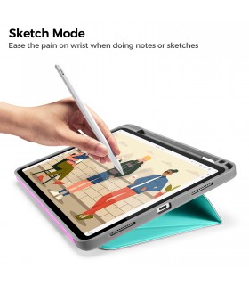 tomtoc B02 (11") Vertical Tablet Case, Mint