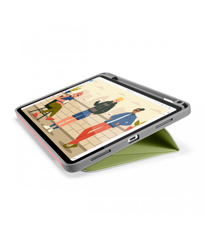 tomtoc B02 (11") Vertical Tablet Case, Avocado