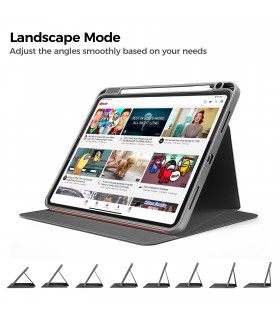 tomtoc B02 (11") Vertical Tablet Case, Avocado