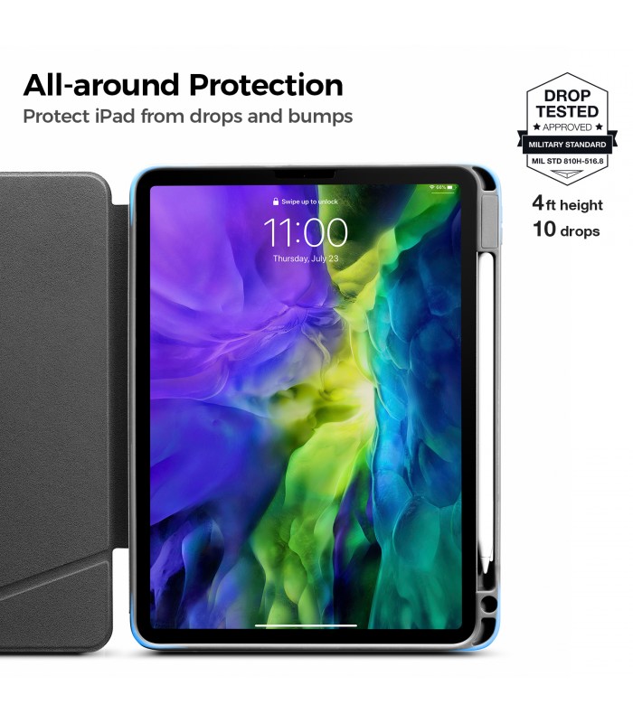 tomtoc B02 (11") Vertical Tablet Case, Avocado