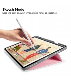 tomtoc B02 (12.9") Vertical Tablet Case, Sakura