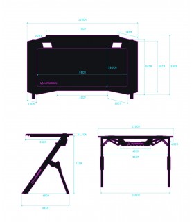 Ultradesk ACTION V2 Black