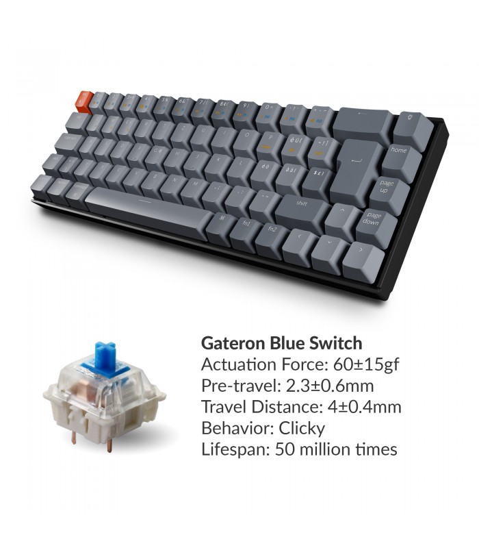 Keychron K6 Hot-Swap Blue Switch RGB (CH)