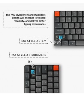 Keychron K3 Brown Switch White LED (US)